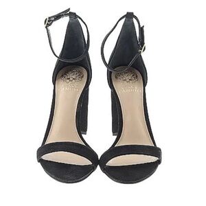 Vince Camuto Black Suede Heels